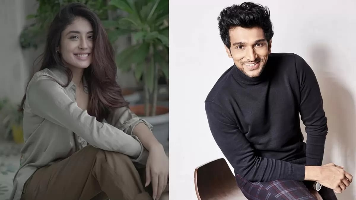 Kritika Kamra and Pratik Gandhi