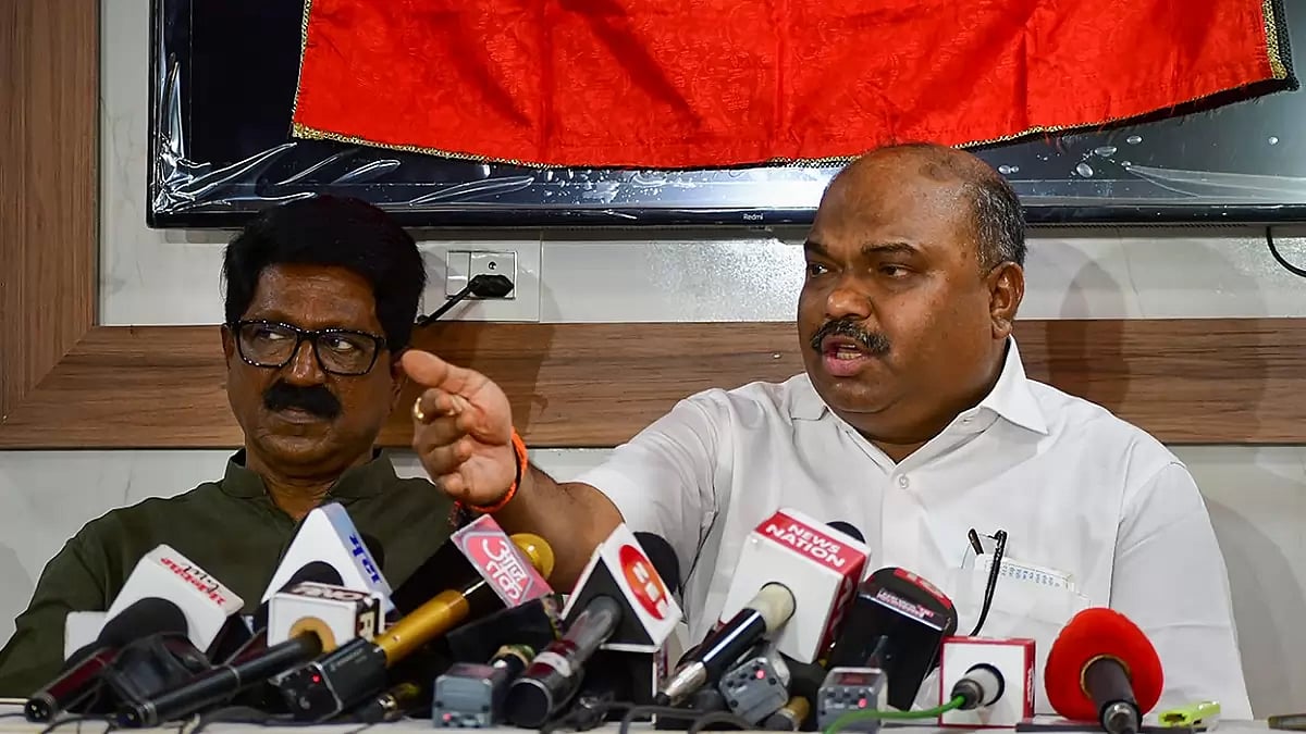 Shiv Sena leaders Anil Parab & Arvind Sawant