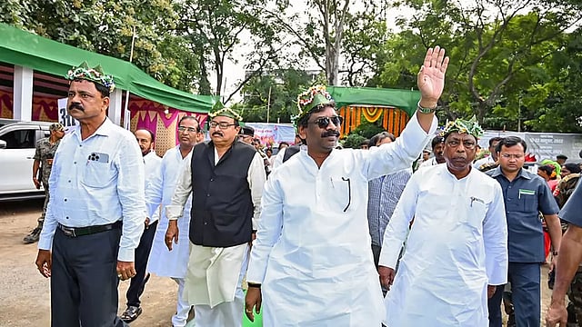 BJP Takes To Street Against Hemant Soren Govt In Jharkhand