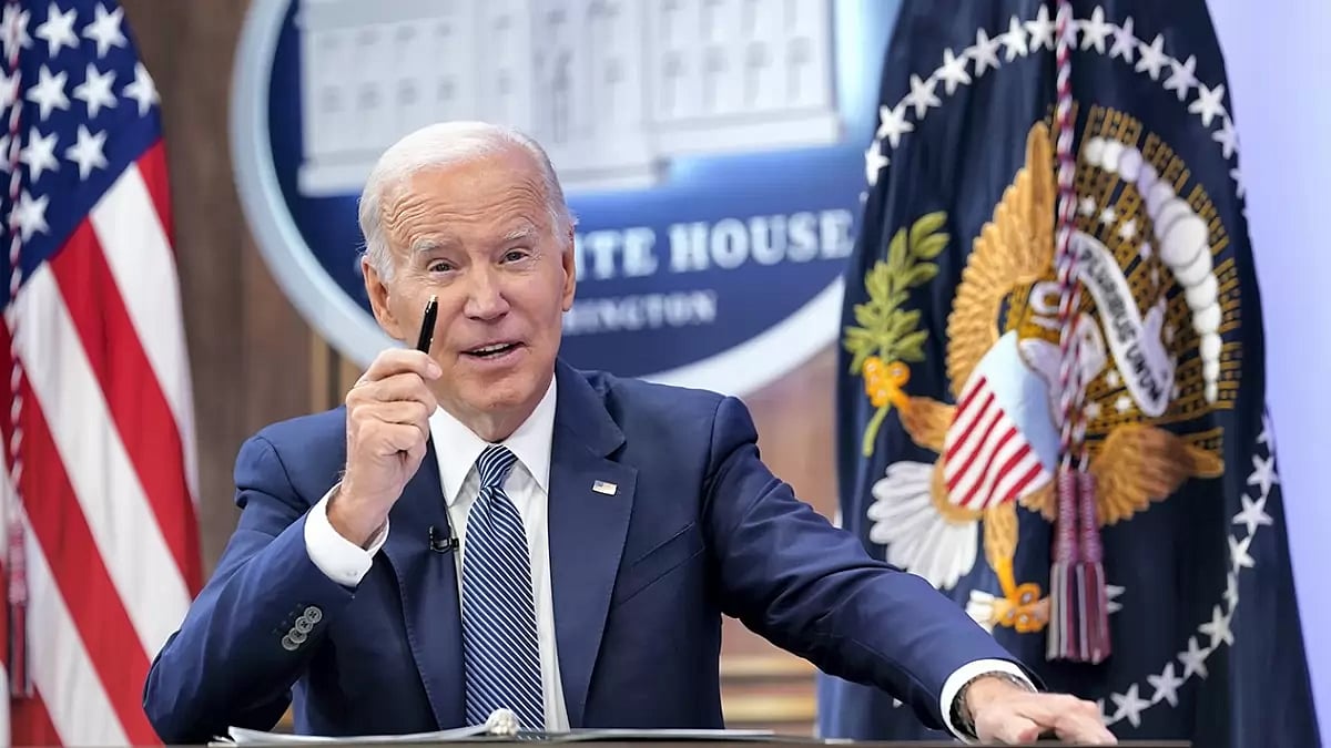 US President Joe Biden