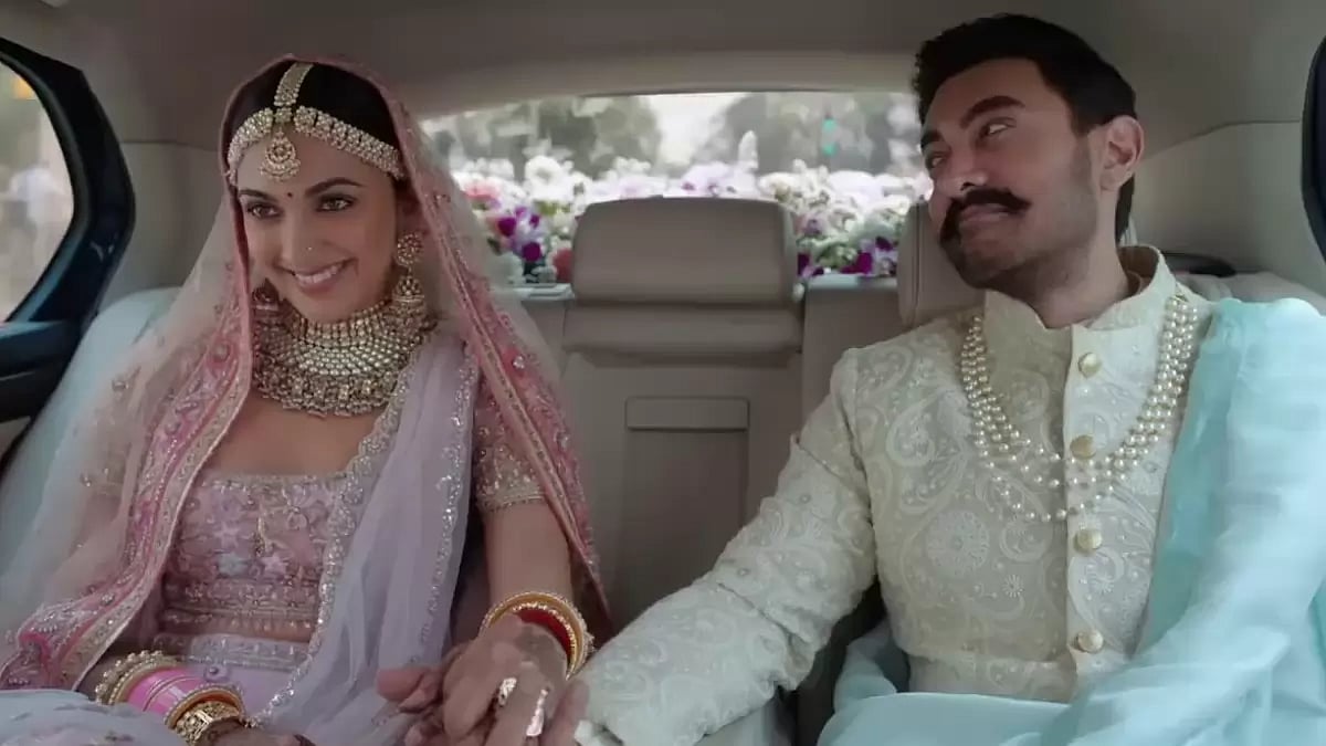 Diwali ad featuring Kiara Advani and Amir Khan 