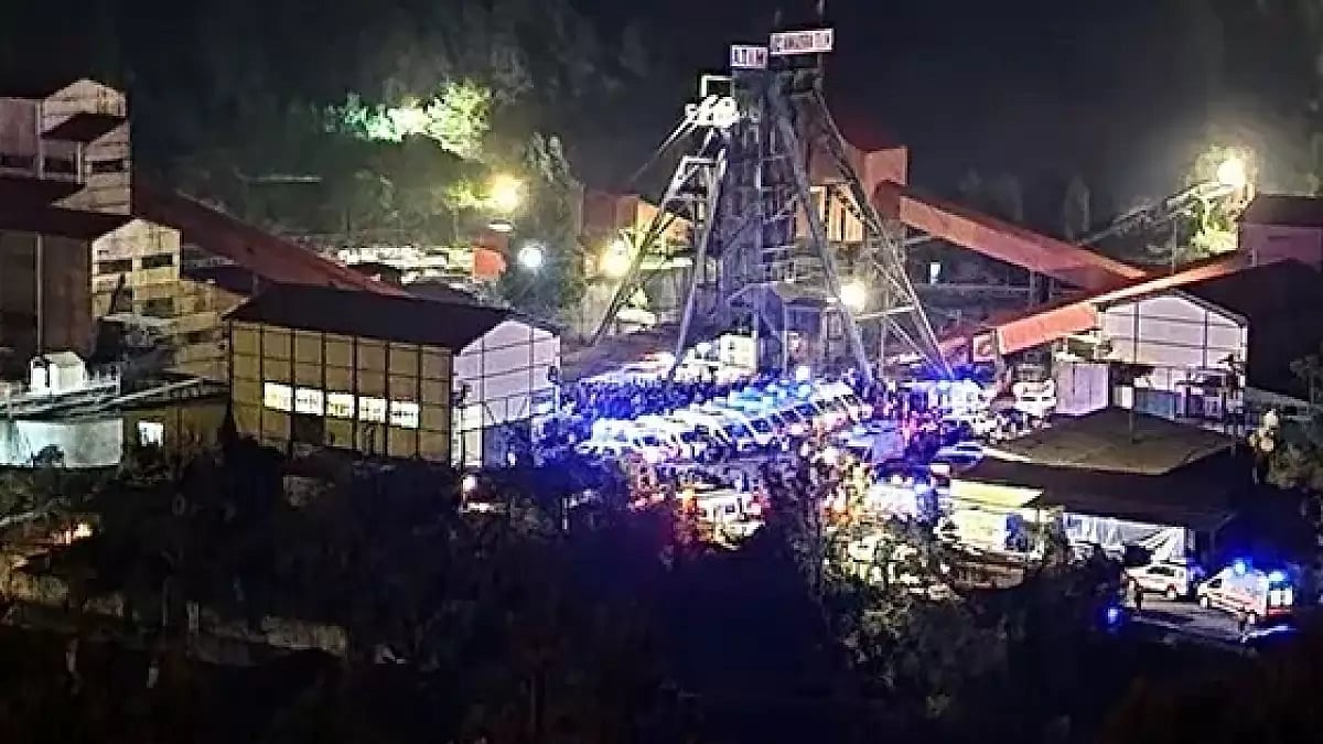 The coal mine in Amsara, Turkey