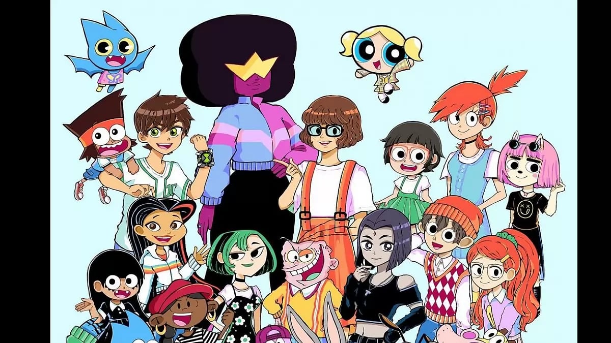 Official 30th Anniversary party of CN with the 90s throwback drip.