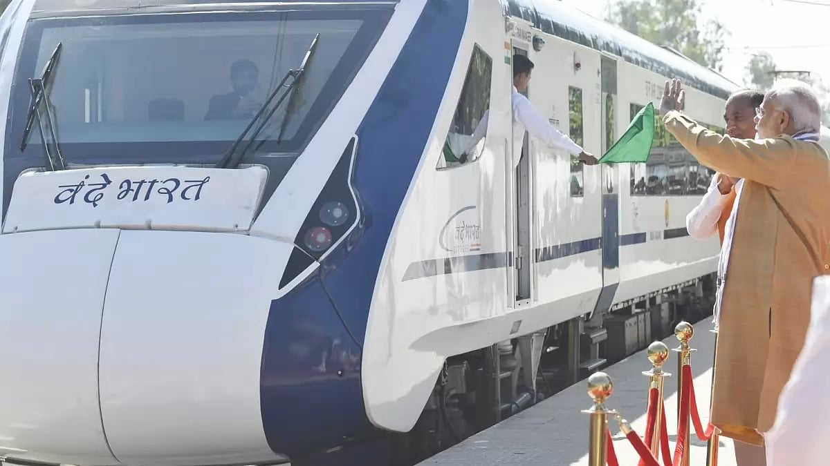 Prime Minister Narendra Modi flagged off the fourth Vande Bharat train this week