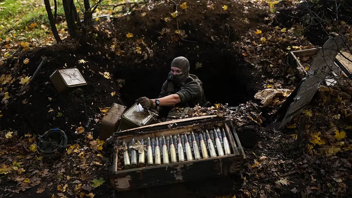 Russia Ukraine War Mines