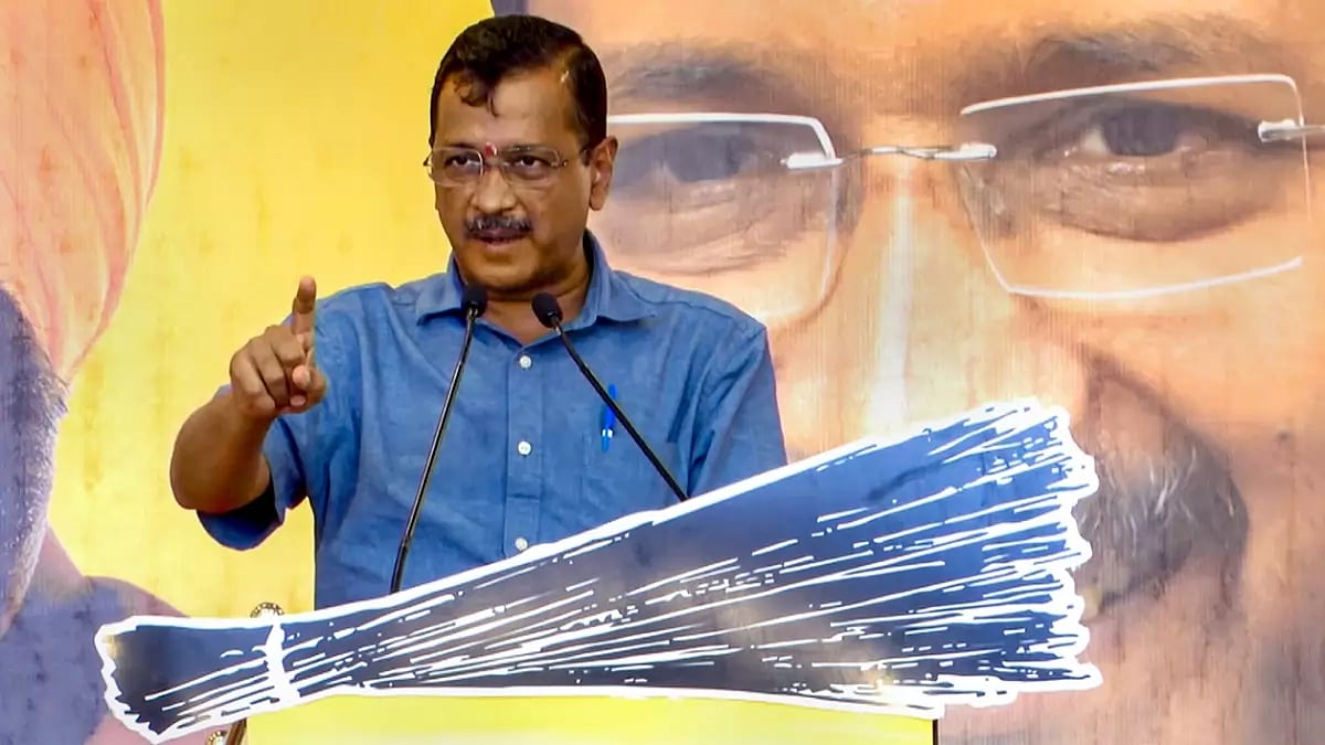 Arvind Kejriwal in Bhavnagar 