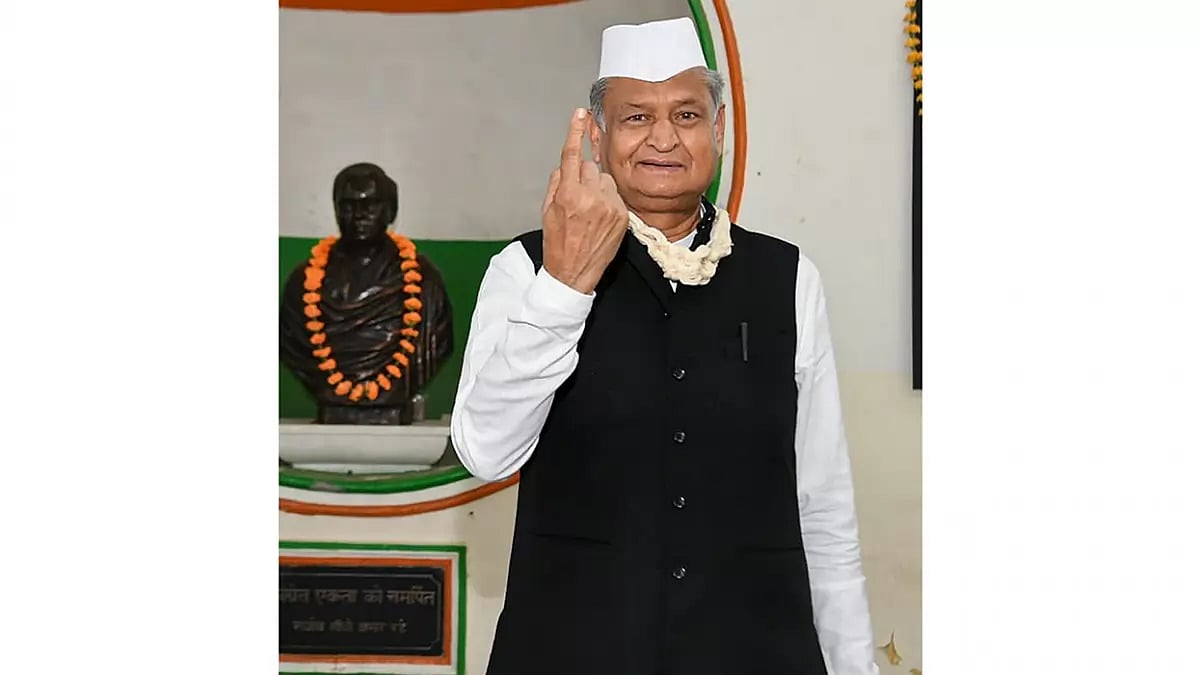Congress presidential election: Ashok Gehlot votes 