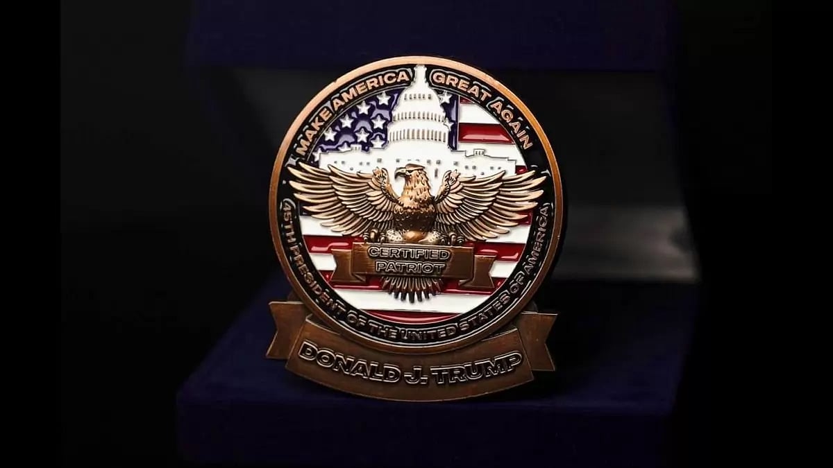 Patriot Trump Badge