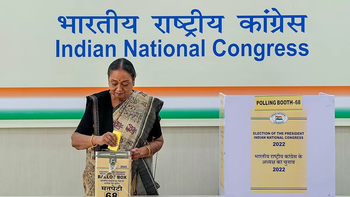Congress presidential election: Voting in Delhi 