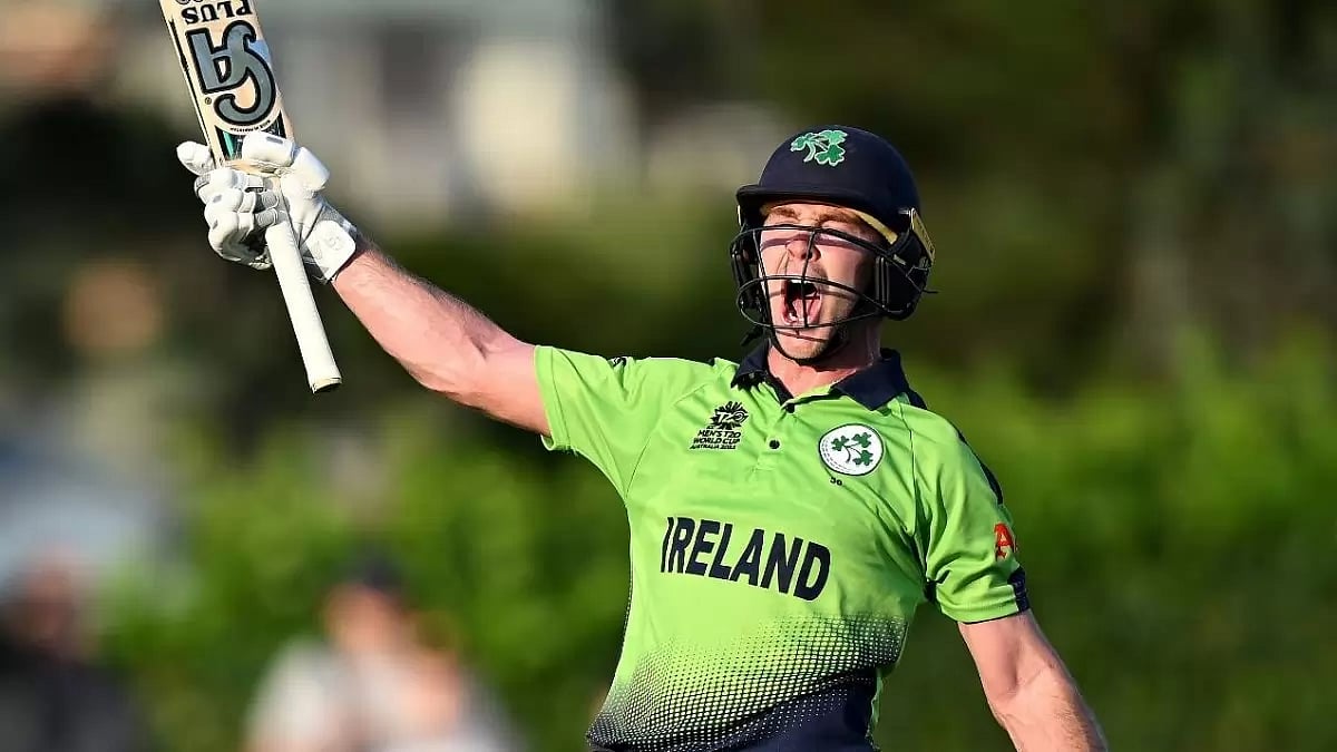 Curtis Campher was adjudged the Player Of The Match for his brilliant 72*.