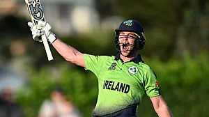 Curtis Campher was adjudged the Player Of The Match for his brilliant 72*.