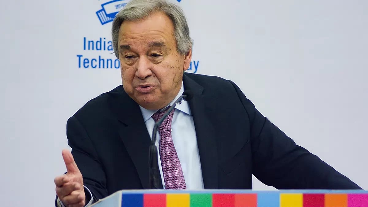 Antonio Guterres at IIT Mumbai 