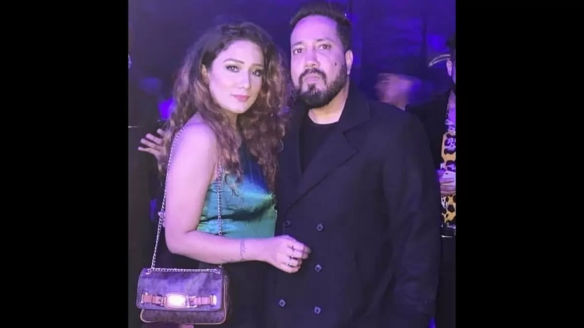 Mika Singh With Megha Kishore