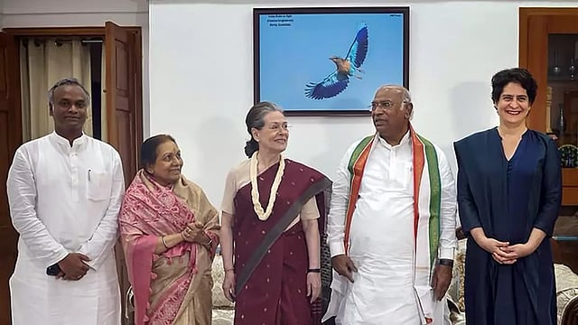 Mallikarjun Kharge Elected As New Congress President