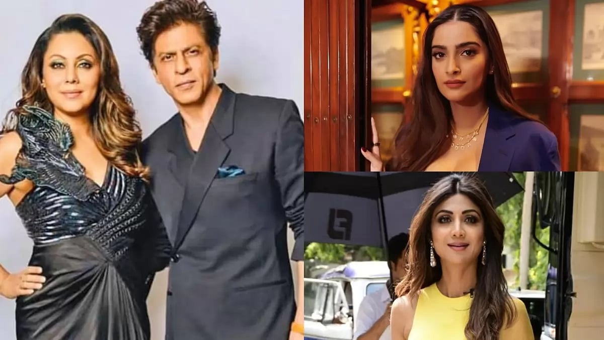 SRK-Gauri, Sonam Kapoor, Shilpa Shetty
