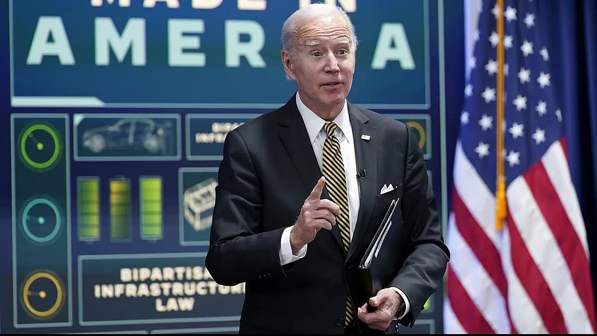 US President Joe Biden