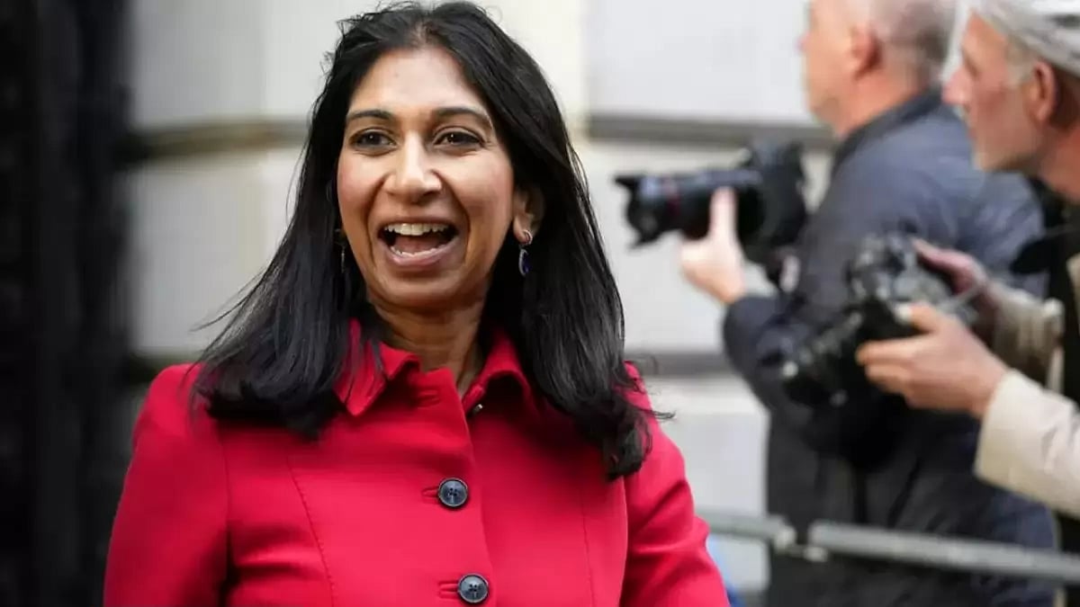UK Minister Suella Braverman.