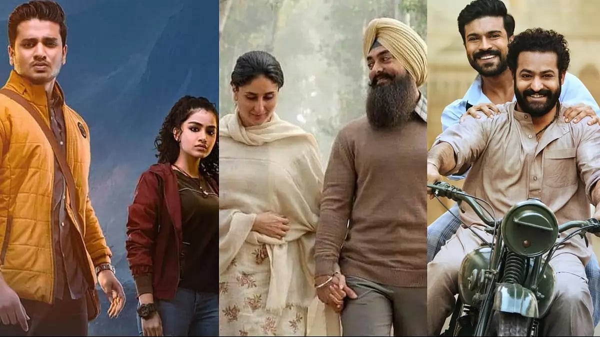 Stills From 'Kartikeya 2', 'Laal Singh Chaddha', 'RRR'