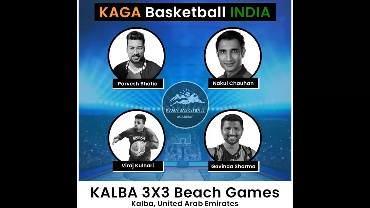 Govinda Sharma, a former #1 Fiba 3x3 Basketball player, is ready for Dubai with his teammates