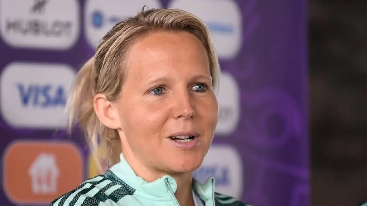 Friederike Kromp tested COVID-19 positive hours before Germany's quarterfinal against Brazil.