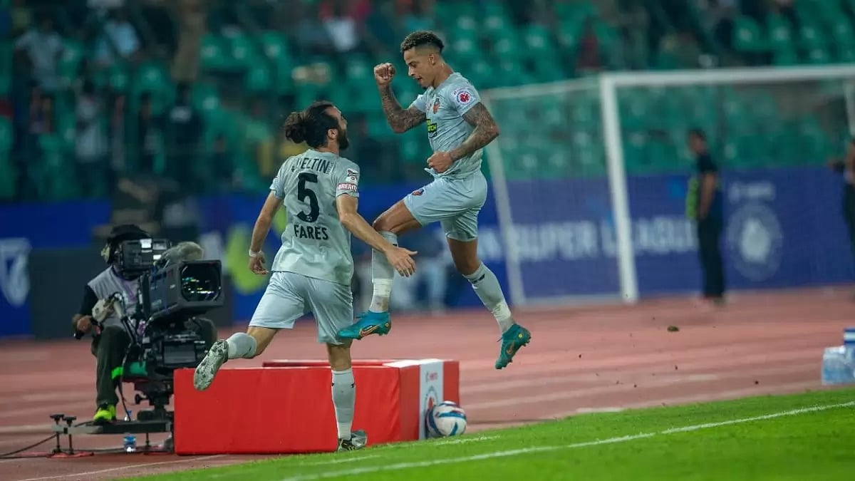 Noah Wail Sadaoui scored FC Goa's second goal to hand them the top spot in the ISL Table.