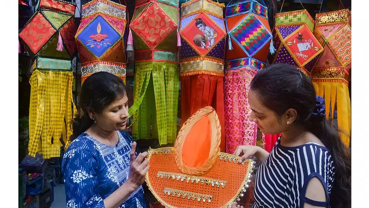 Diwali shopping in Thane