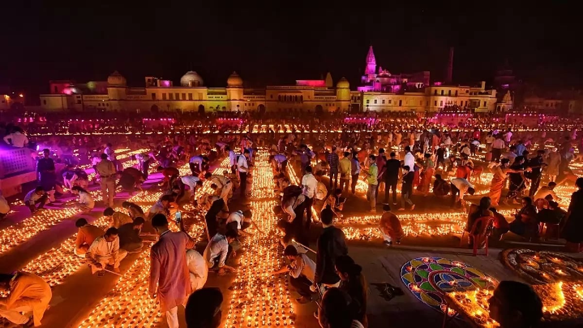 Ayodhya Deepotsav celebrations in 2021