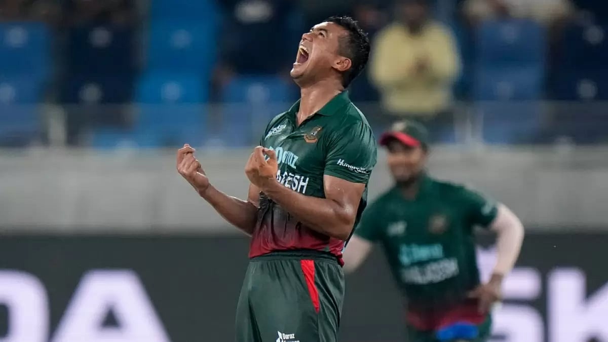 Bangladesh ride on Taskin Ahmed's heroics with the ball to beat Netherlands in Hobart. 