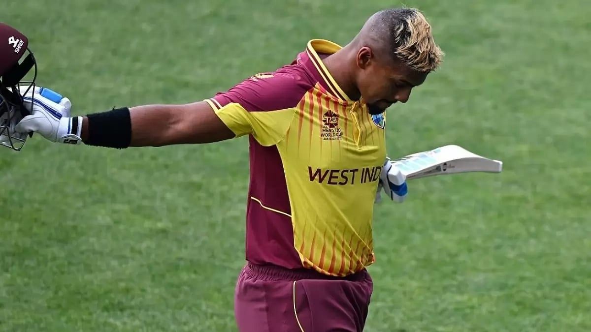 Nicholas Pooran captained the West Indies side at the T20 World Cup.