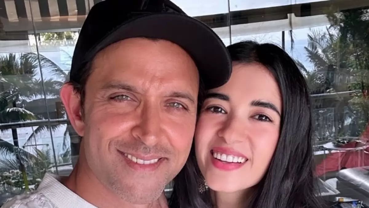 Hrithik Roshan and Saba Azad