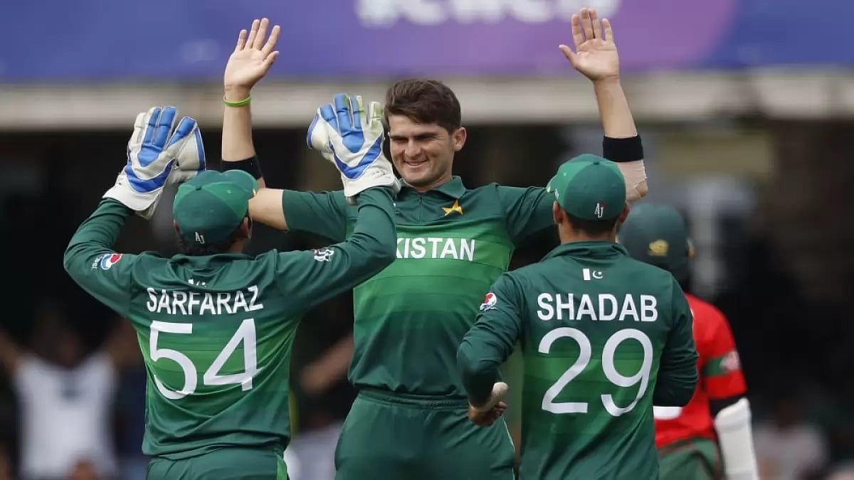 Shaheen Afridi registered figures of 0/34 against India.