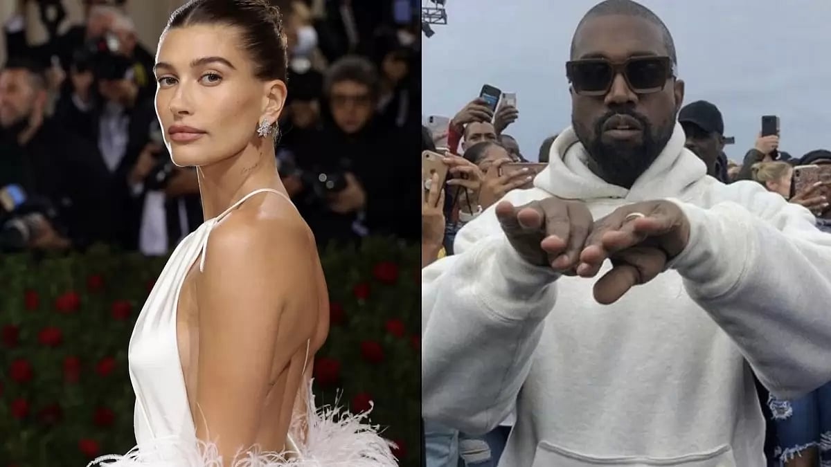 Hailey Baldwin, Kanye West 
