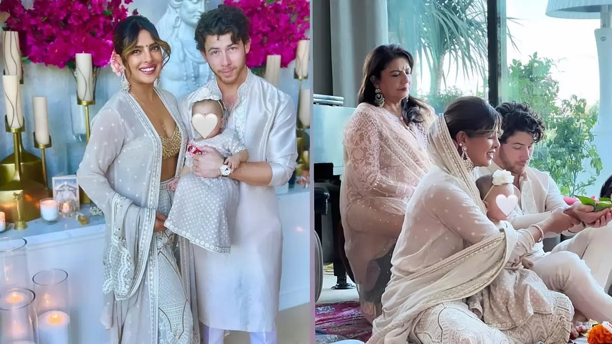 Priyanka Chopra-Nick Jonas Diwali celebrations with daughter Malti