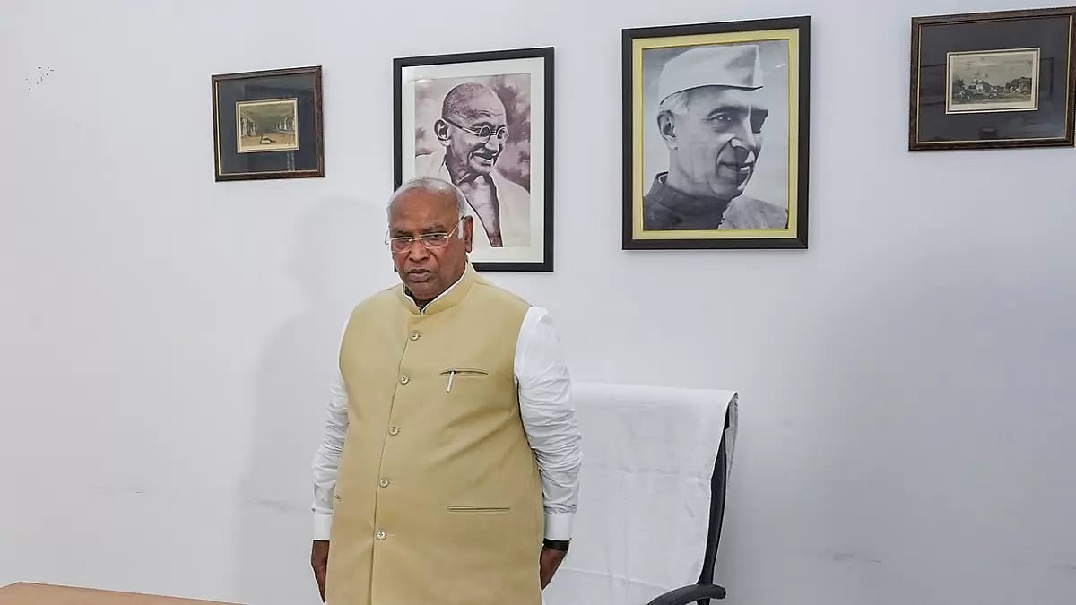 Mallikarjun Kharge takes charge as Congress President
