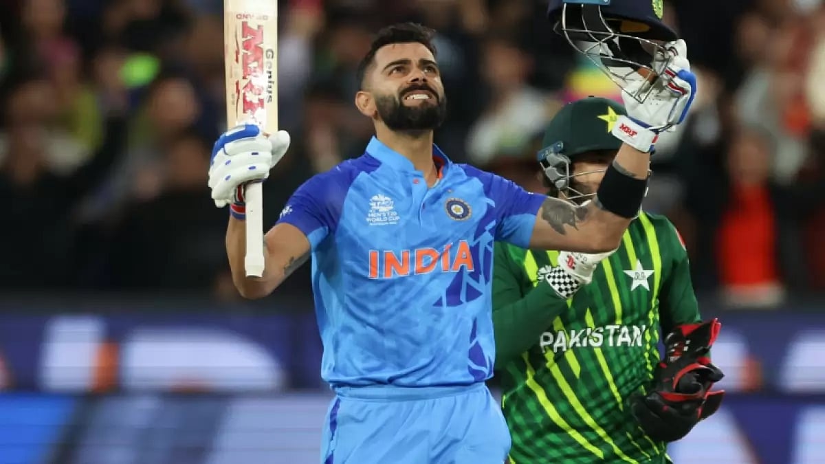 Virat Kohli was at his absolute best against Pakistan in their ICC T20 World Cup 2022 match. 