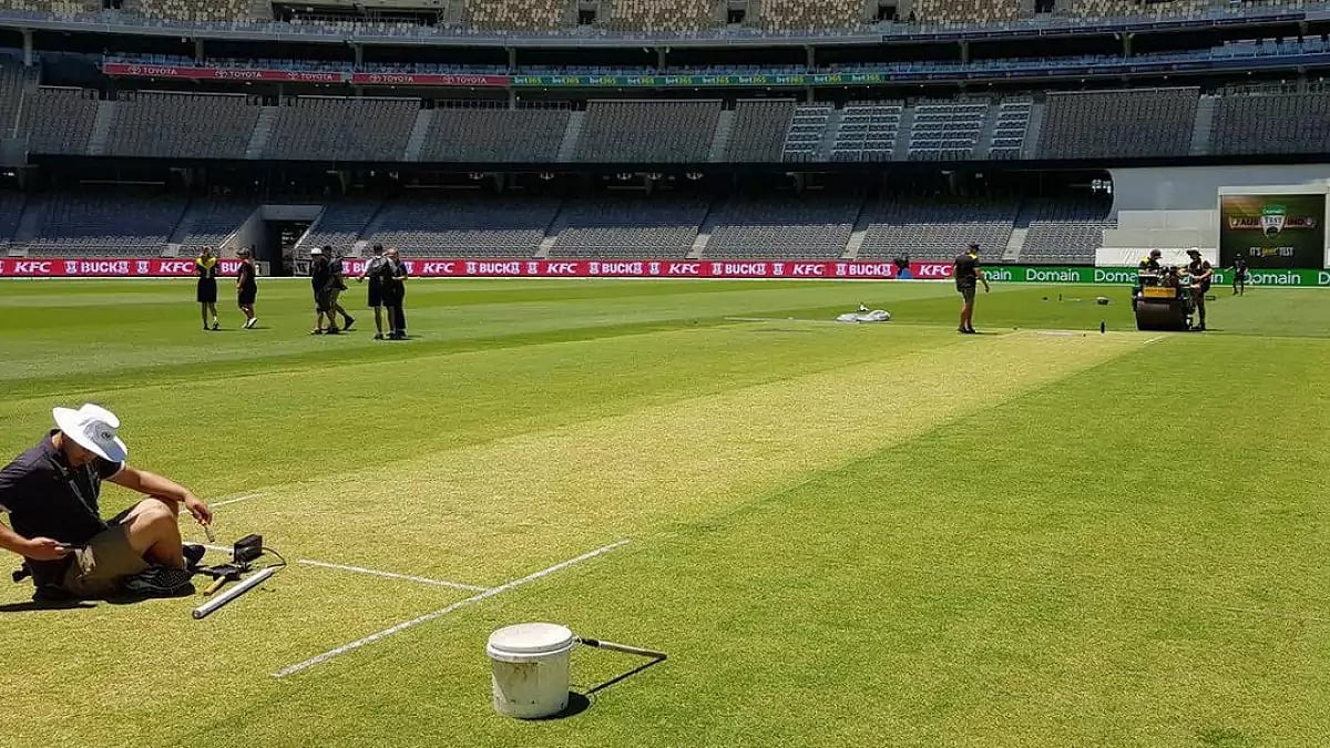 The WACA, Perth, is said to have the fastest pitch in the world.