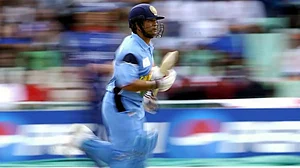 Sachin Tendulkar was instrumental in India's development while playing against Australia.