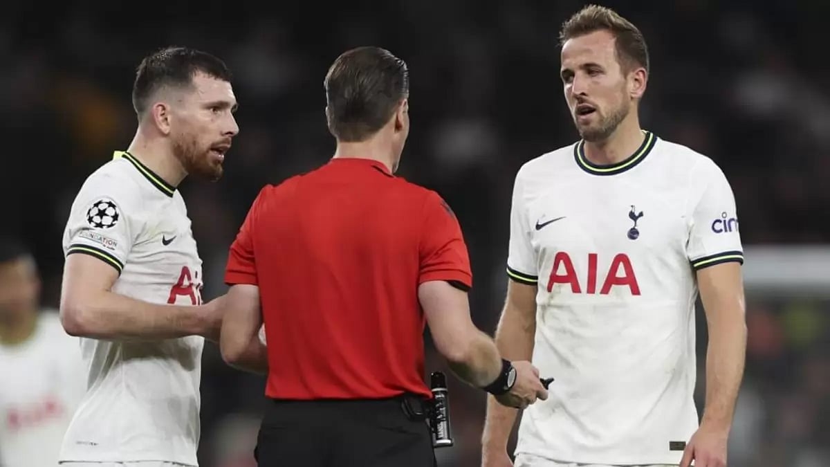 Spurs were denied a late win over Sporting by VAR.
