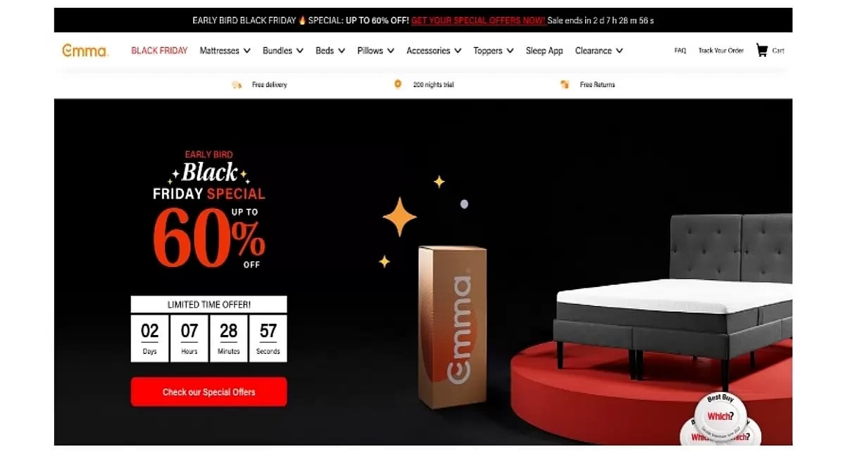 Emma Comfort Mattress UK