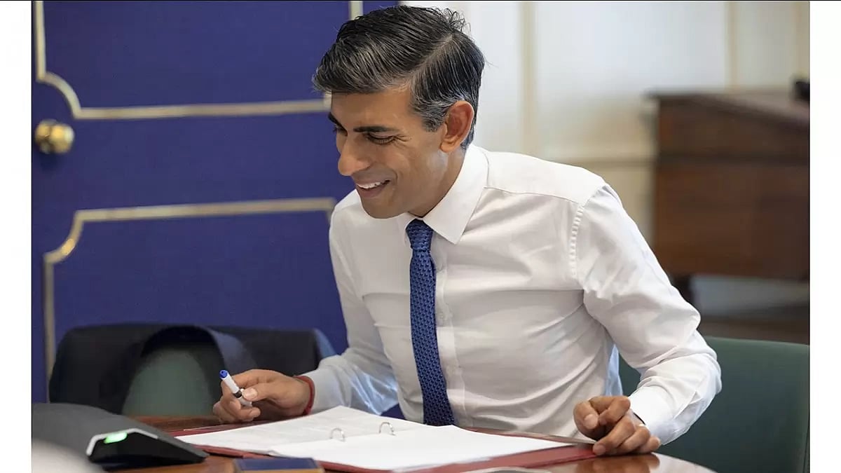 The UK PM Rishi Sunak