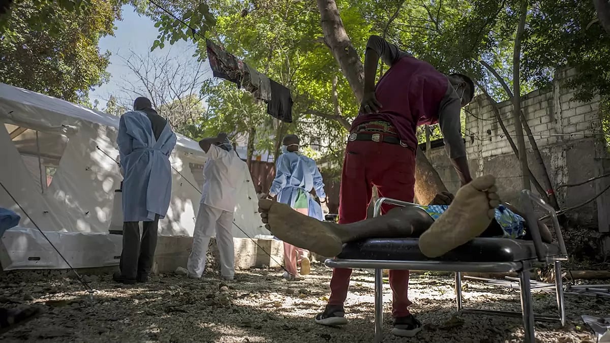 Cholera outbreak in Haiti