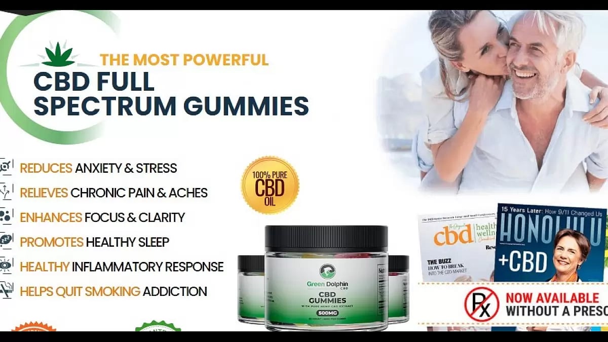 Green Dolphin CBD Gummies 
