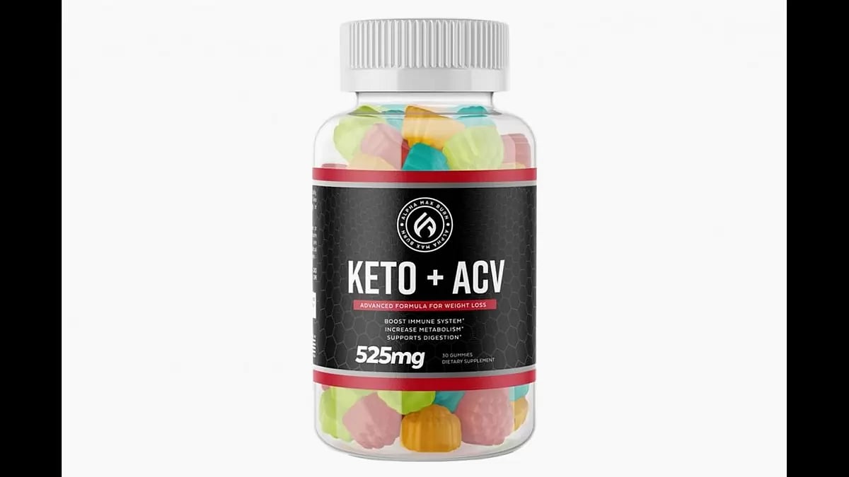 Alpha Max Burn Keto + ACV Gummies 