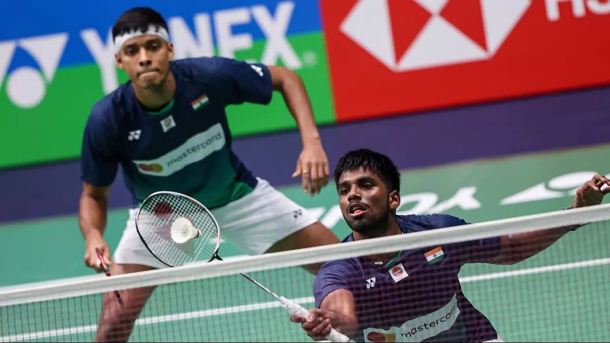 Satwiksairaj Rankireddy and Chirag Shetty are ranked 5th in men's doubles rankings.