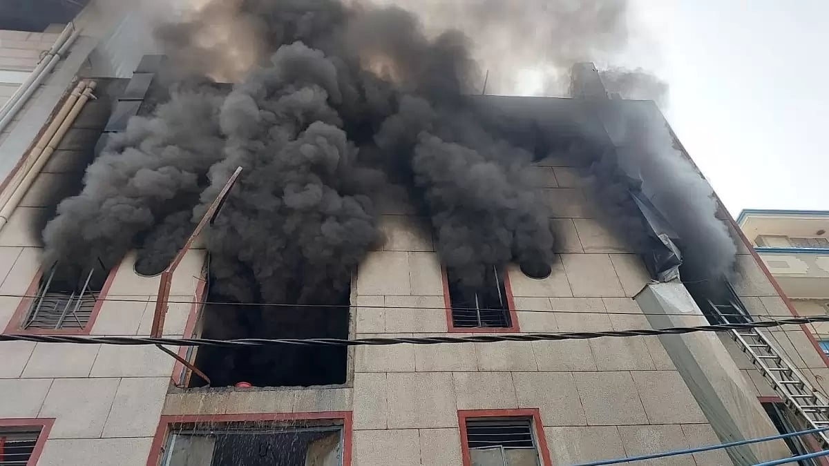 Fire breaks out in Delhi's Narela area
