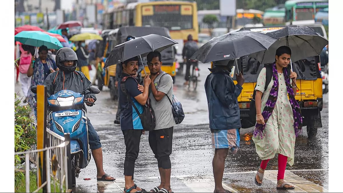 Light to moderate rain or thundershowers are likely to occur