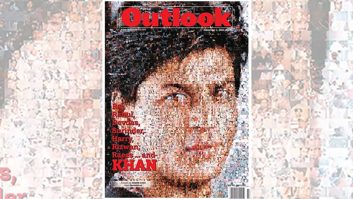 As Shah Rukh Khan turns 57, Outlook brings back its cover on the Bollywood superstar