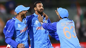 KL Rahul's spectacular run-out of Litton Das turned the tide in India's favour.