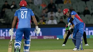 Afghanistan put up a brave show against a potent Aussie attack.
