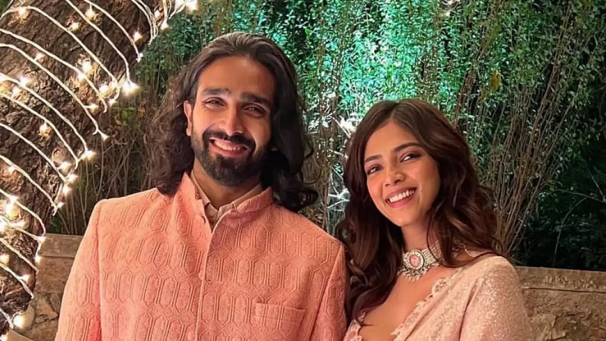 Aditya and Malavika Mohanan